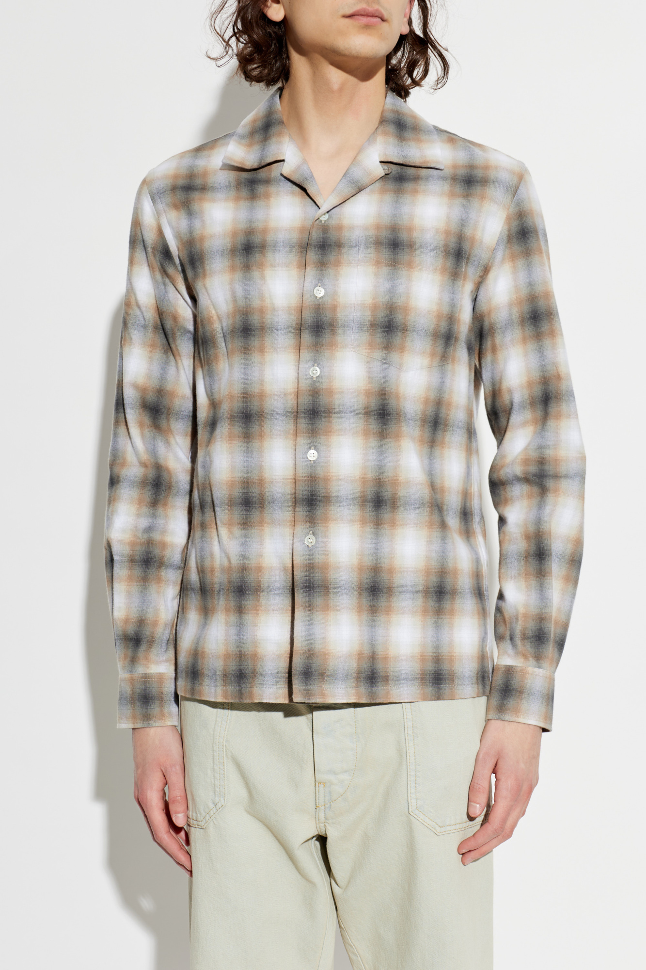 JW Anderson Checked pattern shirt | Men's | Vitkac